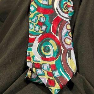 La Fenice 100% Silk Italian Tie